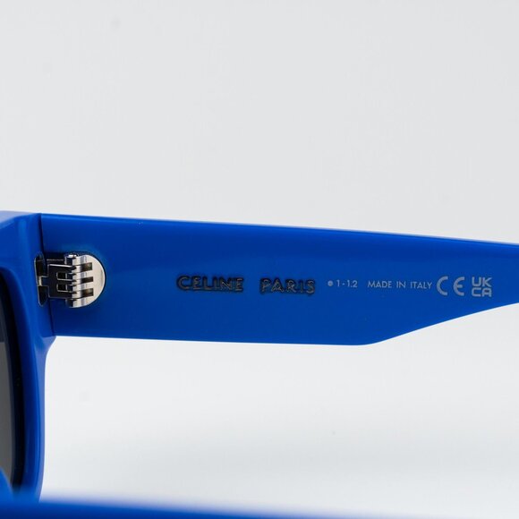 Celine MONOCHROMS Women Sunglasses Blue Grey Cat Eye CL40197U 92A BRAND NEW - Picture 7 of 10